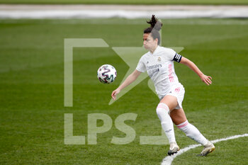 2020-11-15 - Ivana Andres of Real Madrid in action during the Women's Spanish championship, Primera Iberdrola football match between Real Madrid and Athletic Club de Bilbao on November 15, 2020 at Ciudad Deportiva Real Madrid in Valdebebas near Madrid, Spain - Photo Oscar J Barroso / Spain DPPI / DPPI - REAL MADRID VS ATHLETIC CLUB - SPANISH PRIMERA DIVISION WOMEN - SOCCER