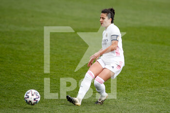 2020-11-15 - Ivana Andres of Real Madrid in action during the Women's Spanish championship, Primera Iberdrola football match between Real Madrid and Athletic Club de Bilbao on November 15, 2020 at Ciudad Deportiva Real Madrid in Valdebebas near Madrid, Spain - Photo Oscar J Barroso / Spain DPPI / DPPI - REAL MADRID VS ATHLETIC CLUB - SPANISH PRIMERA DIVISION WOMEN - SOCCER