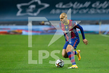 17/01/2021 - Martin Braithwaite of Barcelona during the Spanish Super Cup Final football match between FC Barcelona and Athletic Club Bilbao on January 17, 2021 at La Cartuja Stadium in Sevilla, Spain - Photo Joaquin Corchero / Spain DPPI / DPPI - FINAL - FC BARCELONA AND ATHLETIC CLUB BILBAO - SPANISH SUPERCUP - CALCIO