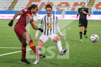 2021-01-06 - Allyson Swaby (Roma) su Barbara Bonansea (Juventus) - SEMIFINALE - JUVENTUS VS ROMA - WOMEN SUPERCOPPA - SOCCER