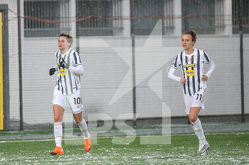 2021-01-06 - Cristiana Girelli (Juventus) e Barbara Bonansea (Juventus) hanno costruito il gol della vittoria per la Juventus - SEMIFINALE - JUVENTUS VS ROMA - WOMEN SUPERCOPPA - SOCCER