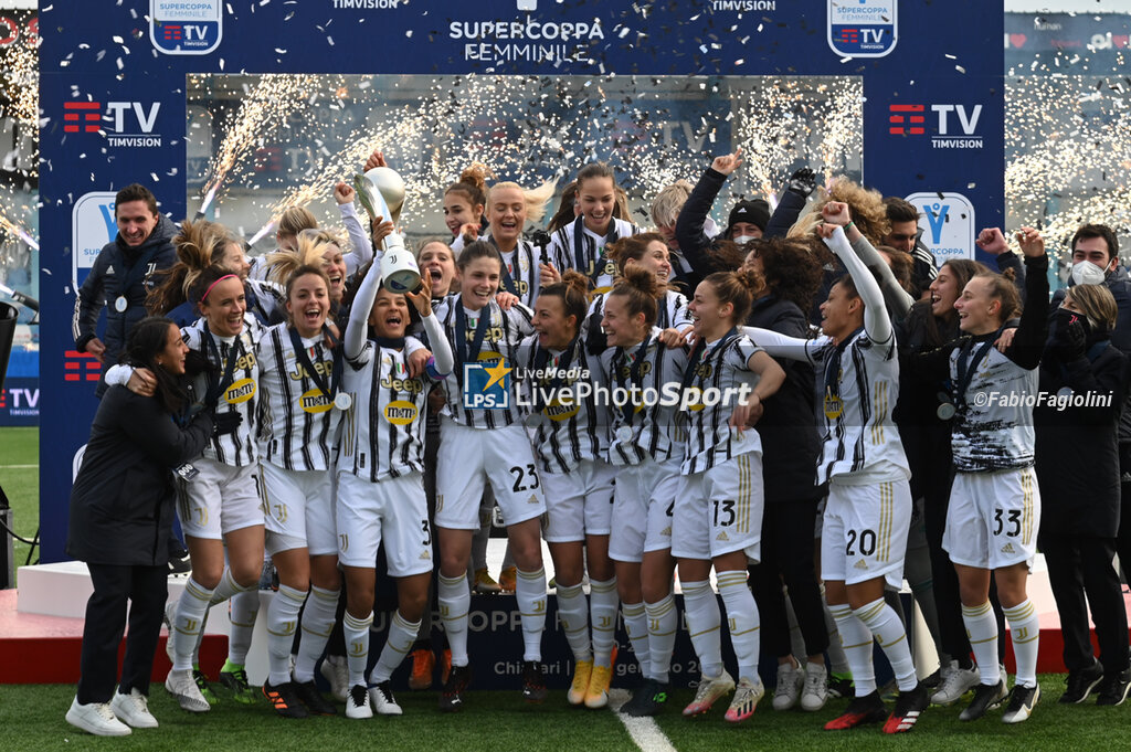 Finale - Juventus vs Fiorentina Femminile - WOMEN SUPERCOPPA - SOCCER