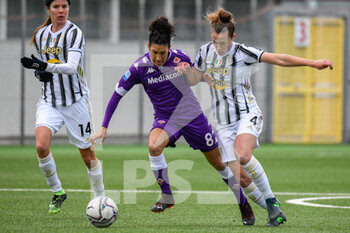 2021-01-10 - Claudia Neto (Fiorentina) and Aurora Galli (Juventus) - FINALE - JUVENTUS VS FIORENTINA FEMMINILE - WOMEN SUPERCOPPA - SOCCER
