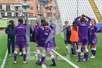 2021-01-10 - sadness of the players of Fiorentina team after losing the final - FINALE - JUVENTUS VS FIORENTINA FEMMINILE - WOMEN SUPERCOPPA - SOCCER