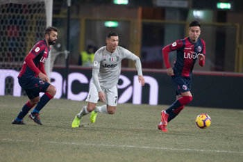 2019-01-12 - Ronaldo durante la partita di calcio per gli ottavi di Coppa Italia Bologna Vs Juventus, Stadio Renato Dall´Ara del 12 gennaio 2019 - BOLOGNA VS JUVENTUS - ITALIAN CUP - SOCCER