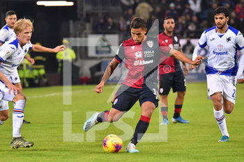 2019-12-05 - Christian Oliva del Cagliari Calcio - QUARTO TURNO - CAGLIARI VS SAMPDORIA - ITALIAN CUP - SOCCER