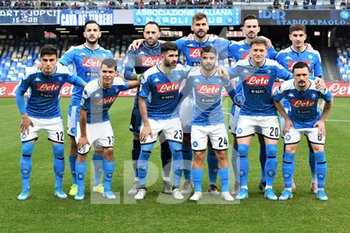 2020-01-14 - La formazione del Napoli - OTTAVI DI FINALE - NAPOLI VS PERUGIA - ITALIAN CUP - SOCCER