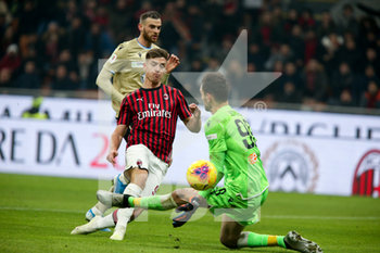 2020-01-15 - Krzysztof Piatek (Milan) gol - OTTAVI DI FINALE - MILAN VS SPAL - ITALIAN CUP - SOCCER