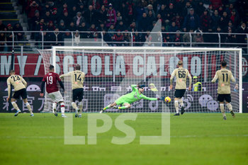 2020-01-15 - Theo Hernandez (Milan) gol - OTTAVI DI FINALE - MILAN VS SPAL - ITALIAN CUP - SOCCER