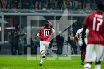 2020-01-28 - Hakan Calhanoglu (Milan) esultanza gol - MILAN VS TORINO - ITALIAN CUP - SOCCER