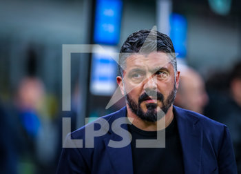 2020-02-12 - Head Coach of SSC Napoli Gennaro Gattuso - SEMIFINALI - INTER VS NAPOLI - ITALIAN CUP - SOCCER