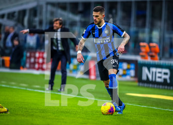2020-02-12 - Cristiano Biraghi of FC Internazionale  - SEMIFINALI - INTER VS NAPOLI - ITALIAN CUP - SOCCER