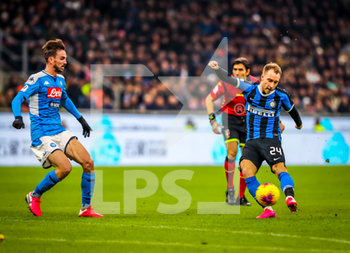 2020-02-12 - Christian Eriksen of FC Internazionale - SEMIFINALI - INTER VS NAPOLI - ITALIAN CUP - SOCCER