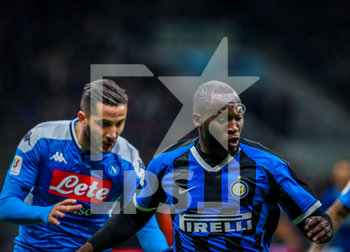 2020-02-12 - Romelu Lukaku of FC Internazionale - SEMIFINALI - INTER VS NAPOLI - ITALIAN CUP - SOCCER
