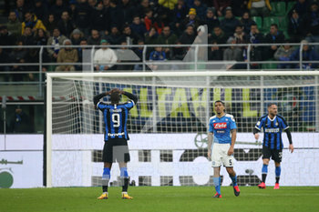 2020-02-12 - Romelu Lukaku (Inter) si dispera a fine partita - SEMIFINALI - INTER VS NAPOLI - ITALIAN CUP - SOCCER
