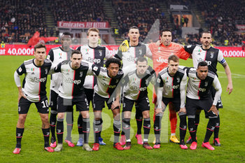 2020-02-13 - La squadra (Juventus) - MILAN VS JUVENTUS - ITALIAN CUP - SOCCER