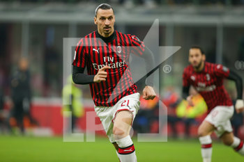 2020-02-13 - Zlatan Ibrahimovic (Milan) - MILAN VS JUVENTUS - ITALIAN CUP - SOCCER
