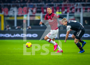 2020-02-13 - Zlatan Ibrahimovic of AC Milan  - MILAN VS JUVENTUS - ITALIAN CUP - SOCCER
