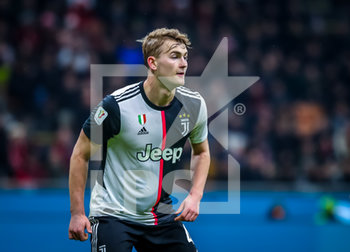 2020-02-13 - Matthijs de Ligt of Juventus  - MILAN VS JUVENTUS - ITALIAN CUP - SOCCER