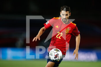 2020-10-10 - Jesus Navas of Spain in action during the UEFA Nations League football match between Spain and Switzerland on october 10, 2020 at Alfredo Di Stefano stadium in Valdebebas, Madrid, Spain - Photo Oscar J Barroso / Spain DPPI / DPPI - SPAIN VS SWITZERLAND - UEFA NATIONS LEAGUE - SOCCER