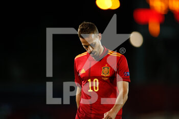 2020-10-10 - Sergio Canales of Spain looks on during the UEFA Nations League football match between Spain and Switzerland on october 10, 2020 at Alfredo Di Stefano stadium in Valdebebas, Madrid, Spain - Photo Oscar J Barroso / Spain DPPI / DPPI - SPAIN VS SWITZERLAND - UEFA NATIONS LEAGUE - SOCCER