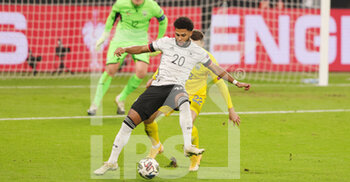 2020-11-15 - Serge Gnabry of Germany during the UEFA Nations League, qualifying football match between Germany and Uktaine on November 14, 2020 at Red Bull Arena in Leipzig, Germany - Photo Ralf Ibing / firo Sportphoto / DPPI - GERMANY VS UKRAINE - UEFA NATIONS LEAGUE - SOCCER