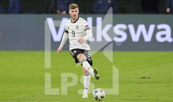 2020-11-15 - Timo Werner of Germany during the UEFA Nations League, qualifying football match between Germany and Uktaine on November 14, 2020 at Red Bull Arena in Leipzig, Germany - Photo Ralf Ibing / firo Sportphoto / DPPI - GERMANY VS UKRAINE - UEFA NATIONS LEAGUE - SOCCER