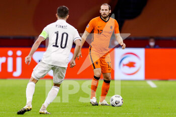 2020-11-15 - Daley Blind of the Netherlands during the UEFA Nations League football match between Netherlands and Bosnia and Herzegovina on november 15, 2020 at Johan Cruijff Arena in Amsterdam, Netherlands - Photo Marcel ter Bals / Orange Pictures / DPPI - NETHERLANDS VS BOSNIA AND HERZEGOVINA - UEFA NATIONS LEAGUE - SOCCER