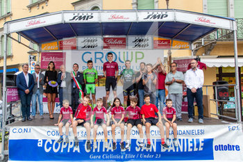 2019-10-01 - Il podio della 82^ coppa città di San Daniele - 82° COPPA SAN VITO - ELITE E UNDER 23 - STREET - CYCLING