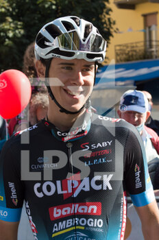 2020-10-04 - Antonio Tiberi (ITA)(Team Colpack Ballan) - present at start of Piccolo Giro di Lombardia 2020 - IL PICCOLO LOMBARDIA - UNDER 23 - STREET - CYCLING