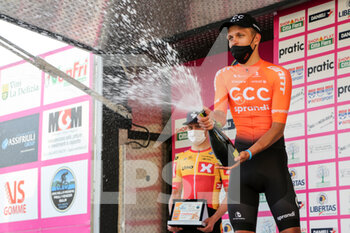 09/10/2020 - Giro del Friuli Venezia Giulia second stage winner Szymon Krawczyk - CCC Development Team - UNDER 23 ELITE - TAPPA IN LINEA – ROAD RACE VARIANO – SAN MARCO DI MERETO DI TOMBA - STRADA - CICLISMO