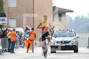 2020-10-10 - Andreas Leknessund - Uno XPro Cycling Team exulting in Buja - UNDER 23 ELITE - TAPPA IN LINEA - ROAD RACE SAN VITO AL TAGLIAMENTO – BUJA - STREET - CYCLING
