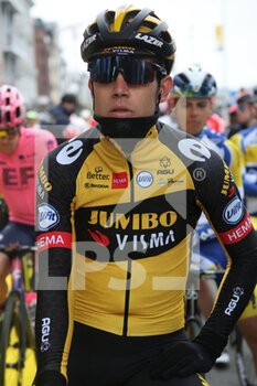 04/04/2021 - Wout Van Aert of Jumbo - Visma during the UCI Ronde van Vlaanderen - Tour des Flandres 2021, cycling race, Antwerp - Oudenaarde on April, 4, 2021 in Oudenaarde, Belgium - Photo Laurent Lairys / DPPI - TOUR DES FLANDRES 2021 - ANTWERP - OUDENAARDE - STRADA - CICLISMO