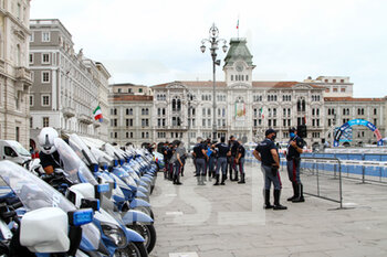 15/06/2021 - La Polizia di Stato in scorta alla Adriatica Ionica Race da Trieste - ADRIATICA IONICA RACE 2021 - TRIESTE-AVIANO - STRADA - CICLISMO