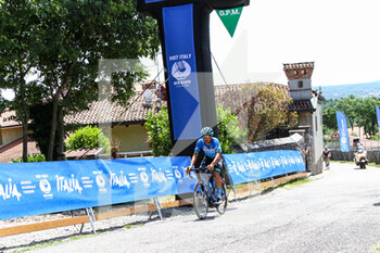 15/06/2021 - Diego Pablo SEVILLA EOLO-KOMETA CYCLING TEAM primo al passaggio del GPM di San Michele del Carso - ADRIATICA IONICA RACE 2021 - TRIESTE-AVIANO - STRADA - CICLISMO