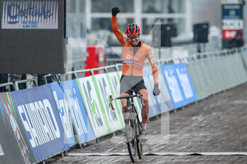2021-01-30 - Pim Ronhaar from Netherlands during the 2021 UCI Cyclo-Cross World Championships, Men Under 23, on January 30, 2021 in Oostende, Belgium - Photo Fabien Boukla / DPPI - 2021 UCI CYCLO-CROSS WORLD CHAMPIONSHIPS, MEN UNDER 23 - CYCLOCROSS - CYCLING
