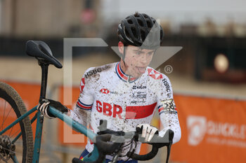 2021-01-30 - Rory Mcguire from United Kingdom during the 2021 UCI Cyclo-Cross World Championships, Men Under 23, on January 30, 2021 in Oostende, Belgium - Photo Fabien Boukla / DPPI - 2021 UCI CYCLO-CROSS WORLD CHAMPIONSHIPS, MEN UNDER 23 - CYCLOCROSS - CYCLING