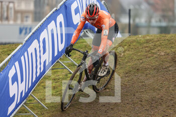 2021-01-30 - Ryan Kamp from Netherlands during the 2021 UCI Cyclo-Cross World Championships, Men Under 23, on January 30, 2021 in Oostende, Belgium - Photo Fabien Boukla / DPPI - 2021 UCI CYCLO-CROSS WORLD CHAMPIONSHIPS, MEN UNDER 23 - CYCLOCROSS - CYCLING