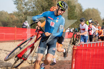 2020-11-07 - Samuele Leone (ITA) during the 2020 UEC Cyclo-Cross European Championships, Men Under 23, on november 7, 2020 in Rosmalen, The Netherlands - Photo Orange Pictures / DPPI - 2020 UEC CYCLO-CROSS EUROPEAN CHAMPIONSHIPS, MEN UNDER 23 - CYCLOCROSS - CYCLING