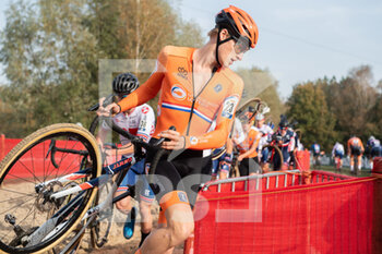 2020-11-07 - Hugo Kars (NED) during the 2020 UEC Cyclo-Cross European Championships, Men Under 23, on november 7, 2020 in Rosmalen, The Netherlands - Photo Orange Pictures / DPPI - 2020 UEC CYCLO-CROSS EUROPEAN CHAMPIONSHIPS, MEN UNDER 23 - CYCLOCROSS - CYCLING