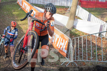 2020-11-07 - Sophie de Boer (NED) during the 2020 UEC Cyclo-Cross European Championships, Women Elite, on november 7, 2020 in Rosmalen, The Netherlands - Photo Orange Pictures / DPPI - 2020 UEC CYCLO-CROSS EUROPEAN CHAMPIONSHIPS, MEN UNDER 23 - CYCLOCROSS - CYCLING