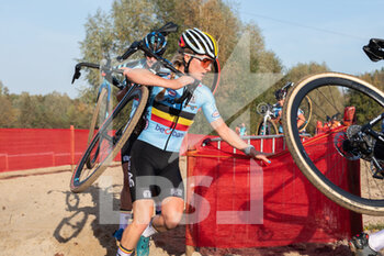 2020-11-07 - Alicia Franck (BEL) during the 2020 UEC Cyclo-Cross European Championships, Women Elite, on november 7, 2020 in Rosmalen, The Netherlands - Photo Orange Pictures / DPPI - 2020 UEC CYCLO-CROSS EUROPEAN CHAMPIONSHIPS, MEN UNDER 23 - CYCLOCROSS - CYCLING