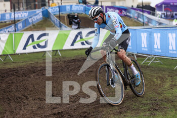 2021-01-31 - Gianni Vermeersch from Belgium during the 2021 UCI Cyclo-Cross World Championships, Men Elite, on January 31, 2021 in Oostende, Belgium - Photo Fabien Boukla / DPPI - 2021 UCI CYCLO-CROSS WORLD CHAMPIONSHIPS, MEN ELITE - CYCLOCROSS - CYCLING