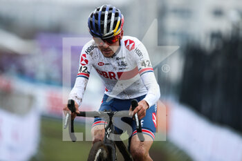 2021-01-31 - Thomas Pidcock from United Kingdom during the 2021 UCI Cyclo-Cross World Championships, Men Elite, on January 31, 2021 in Oostende, Belgium - Photo Fabien Boukla / DPPI - 2021 UCI CYCLO-CROSS WORLD CHAMPIONSHIPS, MEN ELITE - CYCLOCROSS - CYCLING