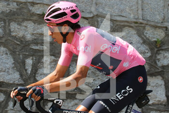 2021-05-28 - Egan Bernal (Ineos Grenadiers) leader of the race with the pink jacket - 19^ TAPPA - ABBIATEGRASSO - ALPE DI MERA - GIRO D'ITALIA - CYCLING