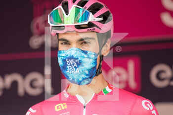 2021-06-09 - Juan Ayuso (team Colpack Ballan) leader in maglia rosa - GIRO D'ITALIA U23 SONDRIO-LAGO CAMPO MORO - GIRO D'ITALIA - CYCLING