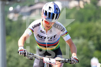 2019-08-04 - KATE COURTNEY - COPPA DEL MONDO CROSS-COUNTRY - VAL DI SOLE UCI MTB WORLD CUP 2019 - WOMEN - MTB - MOUNTAIN BIKE - CYCLING
