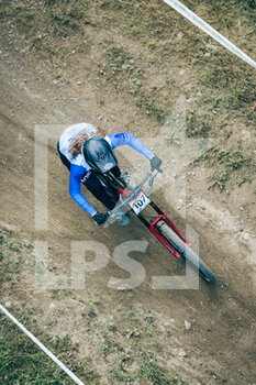 2021-07-25 - NEWKIRK Anna during the iXS European Downhill Cup, Mountain Bike cycling event on July 25, 2021 in Pila, Italy - Photo Olly Bowman / DPPI - IXS EUROPEAN DOWNHILL CUP 2021 - MTB - MOUNTAIN BIKE - CYCLING
