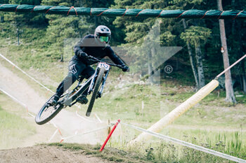 2021-07-25 - SANGUIGNI Marcello during the iXS European Downhill Cup, Mountain Bike cycling event on July 25, 2021 in Pila, Italy - Photo Olly Bowman / DPPI - IXS EUROPEAN DOWNHILL CUP 2021 - MTB - MOUNTAIN BIKE - CYCLING