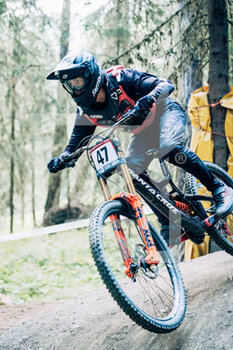 2021-07-25 - GRISEL Leo during the iXS European Downhill Cup, Mountain Bike cycling event on July 25, 2021 in Pila, Italy - Photo Olly Bowman / DPPI - IXS EUROPEAN DOWNHILL CUP 2021 - MTB - MOUNTAIN BIKE - CYCLING
